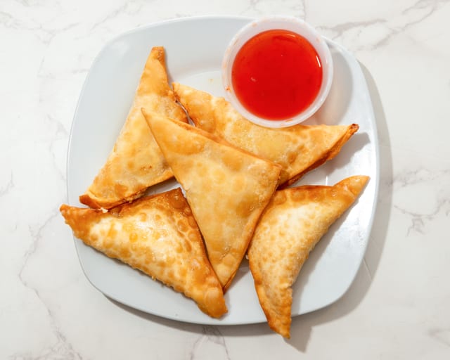 Cream Cheese Rangoon / 芝士云吞 (5).
