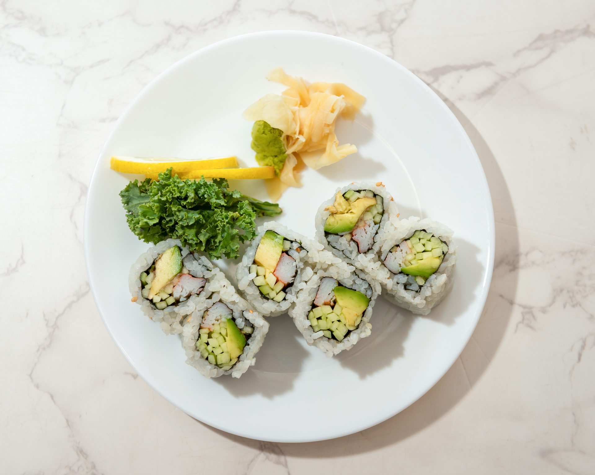 Sushi, noodles, entrees — one menu