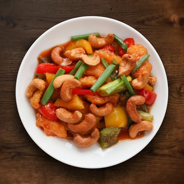 Chicken with Cashew Nuts / 鸡腰果.
