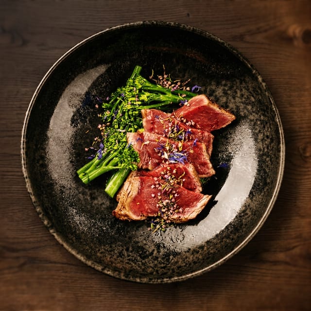 Black Pepper Tuna Tataki / 黑椒炙烧金枪鱼.