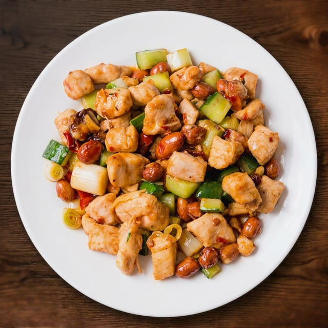 Kung Pao Chicken Combo / 宫保鸡丁套餐.