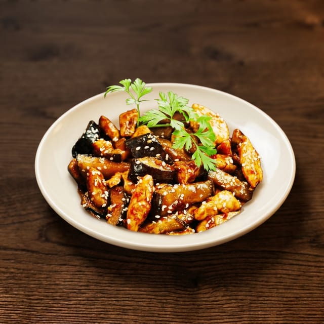 Eggplant with Garlic Sauce / 鱼香茄子.