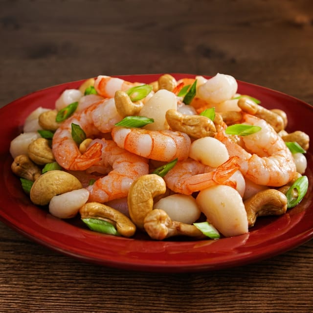 Shrimp with Cashew Nuts / 腰果虾.