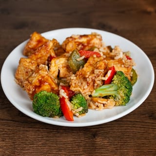 General Tso's Tofu / 左宗豆腐