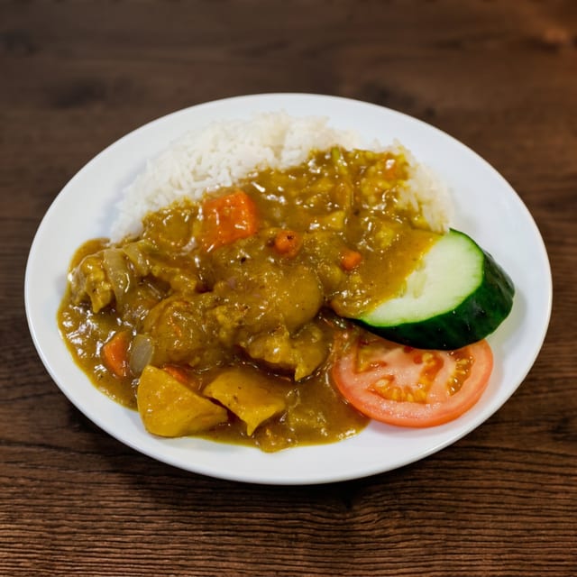 Chicken with Curry Sauce / 咖喱鸡.