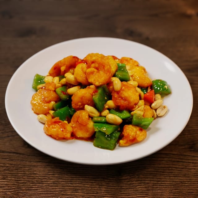 Kung Pao Shrimp Combo / 宫保虾套餐.